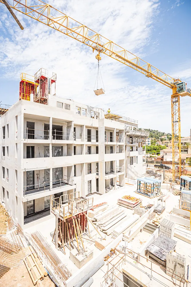 reportage photo construction immobilière dans le Var