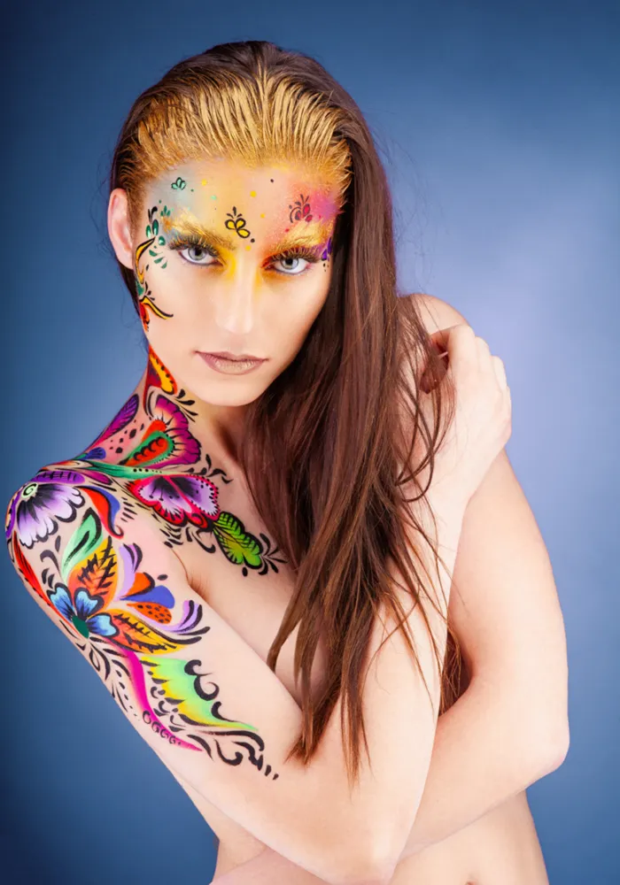 projet shooting maquillage artistique en studio A Draguignan