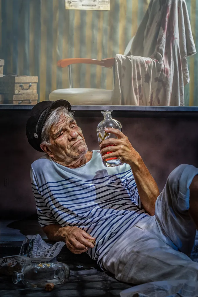 Projet du barbier sanguinaire le vieux marin saoul