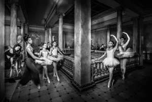 projet artistique danseuses classique réinvente le conte de Cendrillon